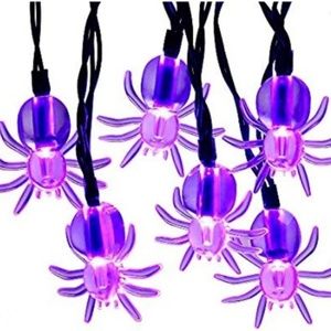 2-pk Spider String Lights